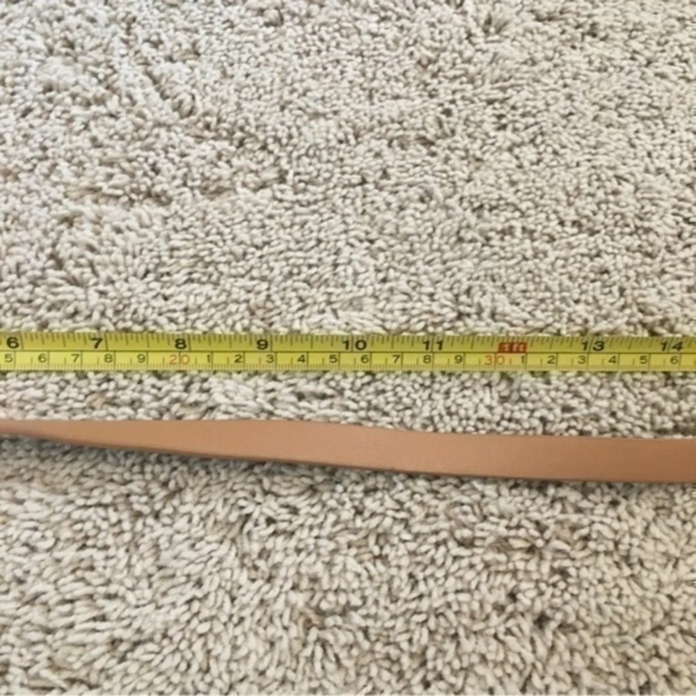 Girls tan and gold belt